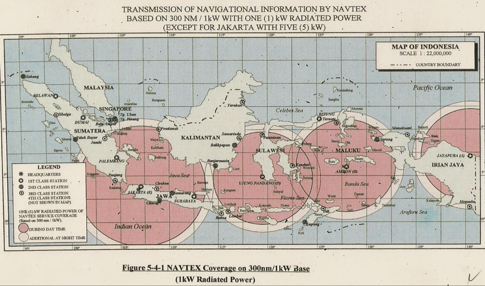 Navtex Stations In Indonesia