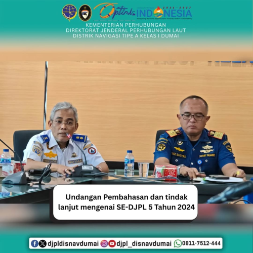 Undangan Pembahasan dan tindak lanjut mengenai SE-DJPL 5 Tahun 2024