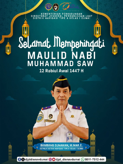 Selamat Memperingati Maulid Nabi Muhammad SAW.