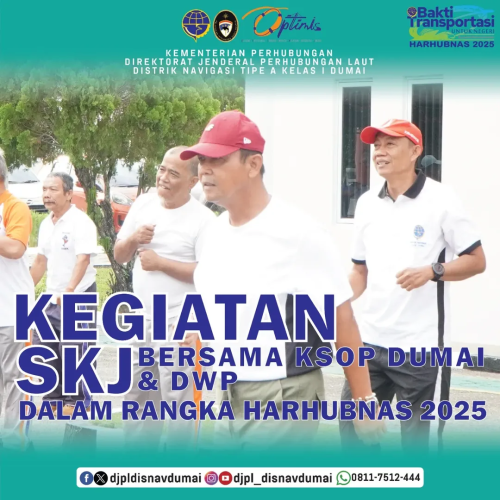 Kegiatan SKJ Bersama KSOP Dumai dan DWP Dalam Rangka HRHUBNAS 20225