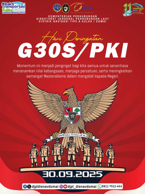 Hari Peringatan G30S/PKI pada tanggal 30 September 2025