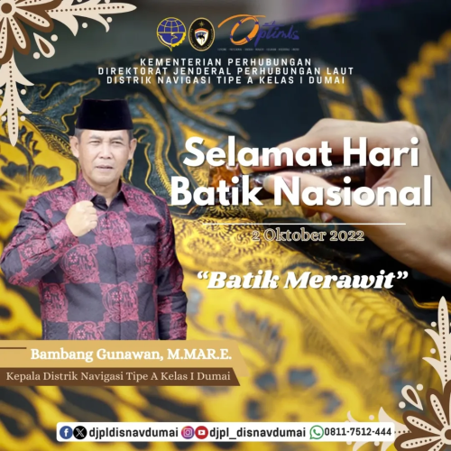 Memperingati Hari Batik Nasional pada tanggal 2 Oktober 2025