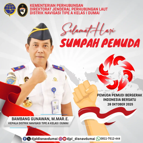 ucapkan Selamat Memperingati Hari Sumpah Pemuda Tahun 2025.