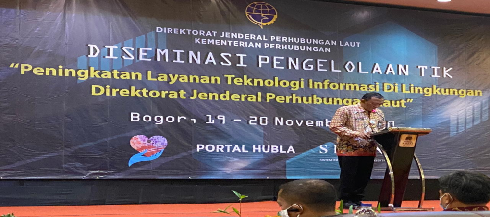 Sambutan Pak Sesditjen Hubla
