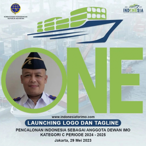 Launching Logo & Tagline Pencalonan Indonesia Sebagai Anggota Dewan IMO Kategori C Periode 2024-2025