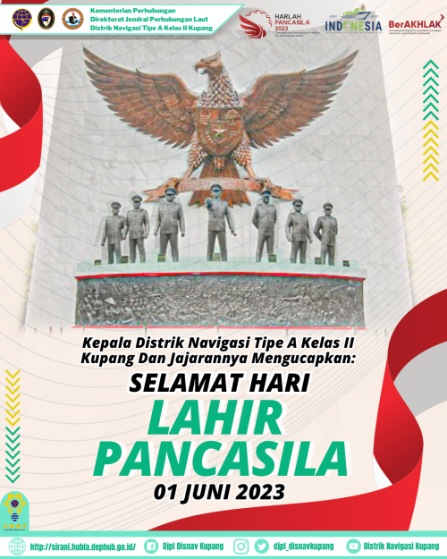 Peringatan Hari Lahir Pancasila 01 Juni 2023