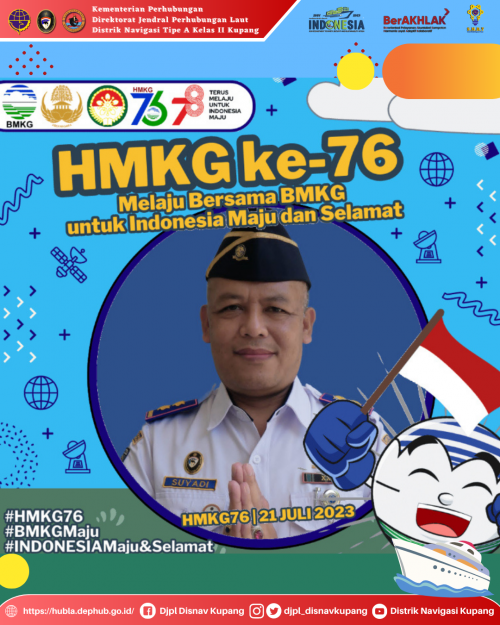 Ucapan selamat Hari Meteorologi Klimatologi dan Geofisika (HMKG)