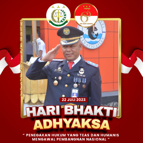 Ucapan Selamat Hari Bhakti Adhyaksa Tahun 2023