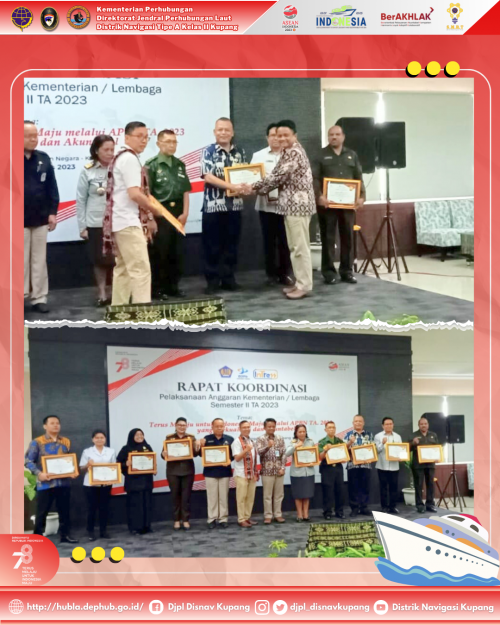 Undangan Satker/Perbankan Penerima Penghargaan dalam Rapat Koordinasi Pelaksanaan Anggaran Kementerian/Lembaga Semester II TA.2023