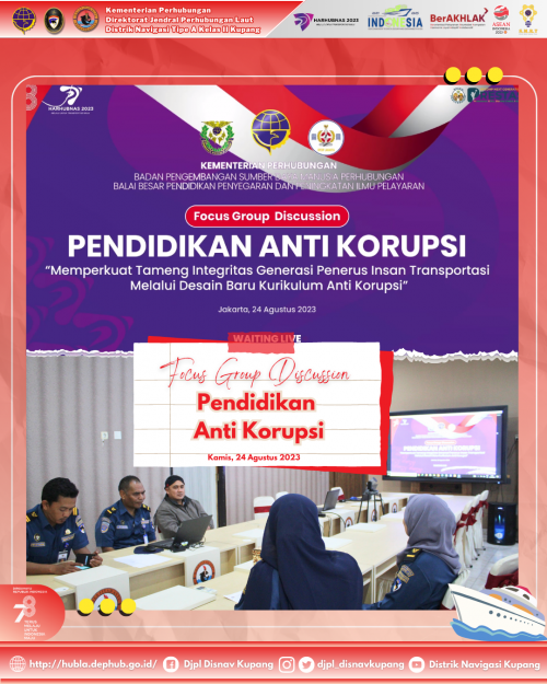 Focus Group Discussion Pendidikan Anti Korupsi