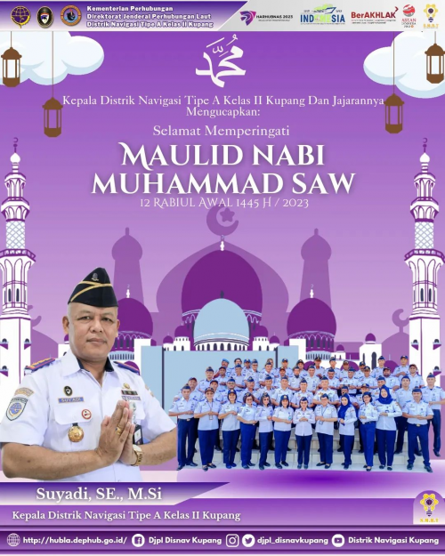 Ucapan Selamat Hari Raya Maulid Nabi 1445H