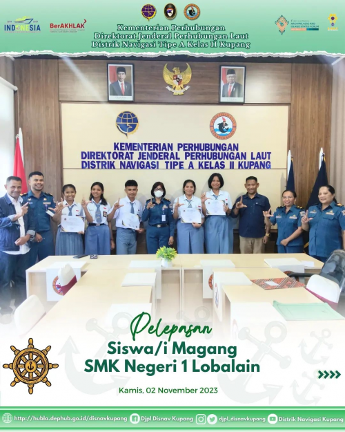 Pelepasan Siswa/i Magang SMK Negeri 1 Lobalain-Rote