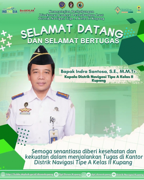 Ucapan Selamat Datang bagi Kasidnav dan Kasie SBNP yang baru