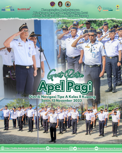 Apel Pagi Senin 13 November 2023