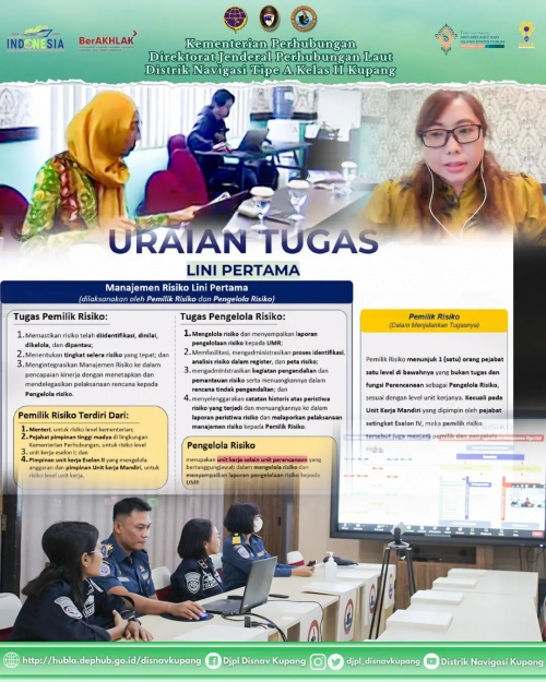 Pembahasan Kertas Kerja Manajemen Risiko di Lingkungan Direktorat Jenderal Perhubungan Tahun 2024