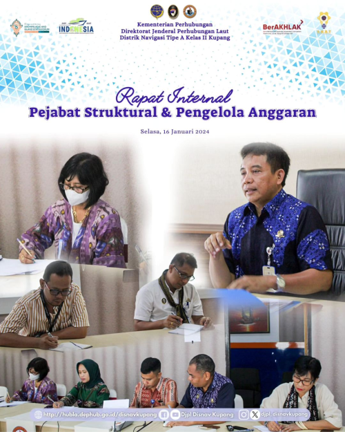 Rapat Internal Pejabat Struktural dan Pengelola Anggaran