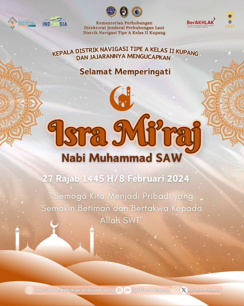 Ucapan Selamat Memperingati Isra Mi'raj Nabi Muhammad SAW 27 Rajab 1445 H