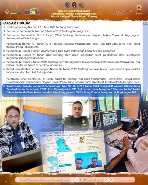 Sosialisasi Surat Edaran Direktur Jenderal Perhubungan Laut SE-DJPL 5 Tahun 2024