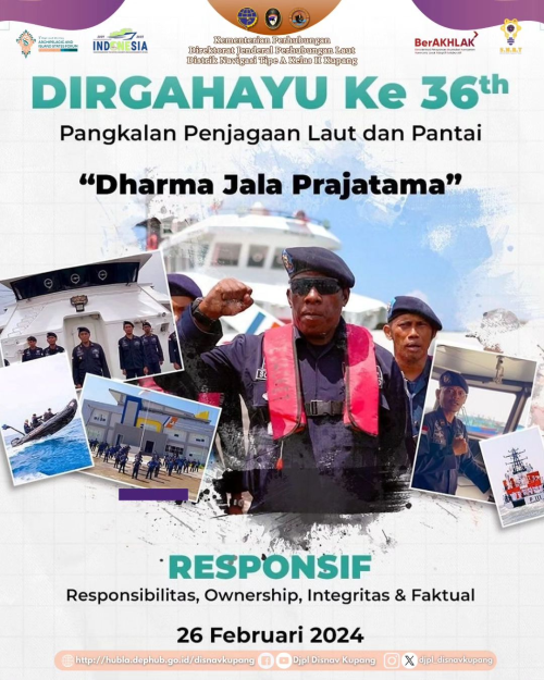 Ucapan Selamat Ulang Tahun Pangkalan Penjagaan Laut dan Pantai (PLP) ke 36 Tahun