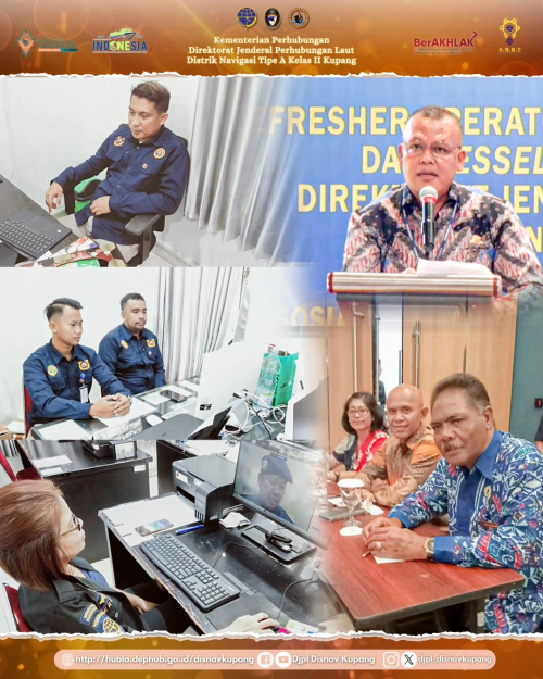 Sosialisasi Pedoman Penyelenggaraan Informasi Keselamatan Pelayaran Maritime Safety Information (MSI) dengan pembahasan terkait Refresher Operator Stasiun Radio Pantai (SROP) dan Vessel Traffic Service (VTS) Direktorat Jenderal Perhubungan Laut Tahun Anggaran 2024 (Paket I)