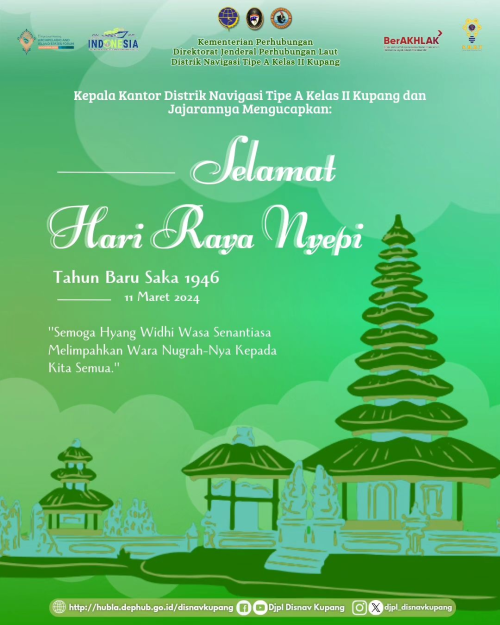 Selamat Hari Raya Nyepi (Tahun Baru Saka 1946)