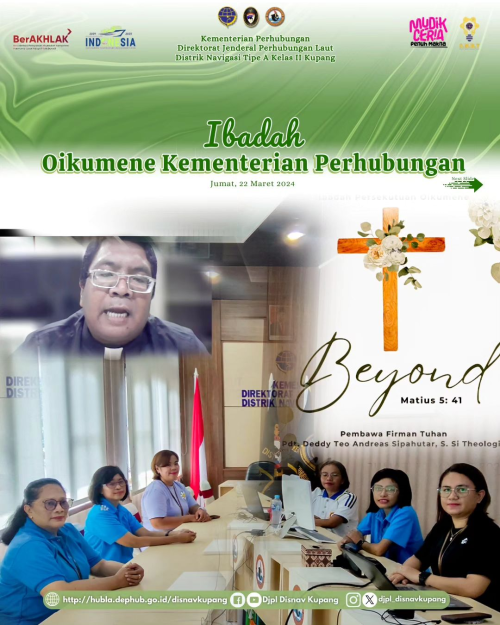 Ibadah Oikumene Kementerian Perhubungan
