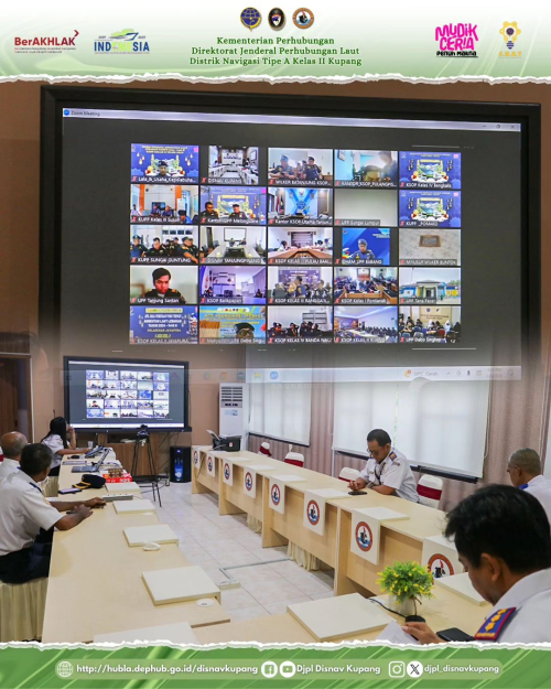 Apel Kesiagaan Pembukaan Pos Koordinasi Penyelenggaraan Angkutan Lebaran Tahun 2024 (1445 H)