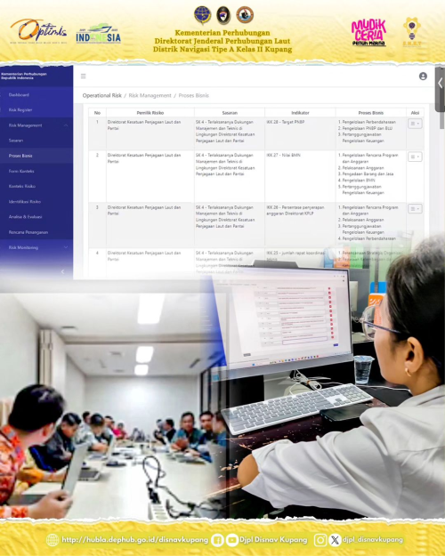 Sosialisasi Digitalisasi Manajemen Risiko Form 1, Form 5 dan Form 8