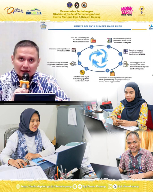 Rapat Evaluasi Pelaksanaan Anggaran Sumber Dana PNBP TA.2024 Satker Lingkup Direktorat Jenderal Perhubungan Laut.