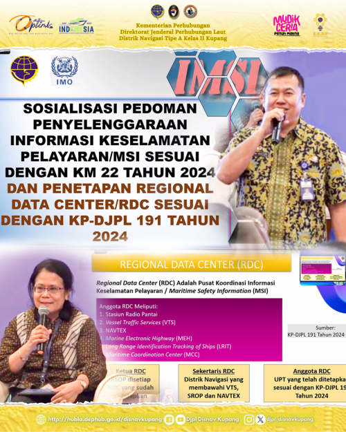 Refresher Operator Stasiun Radio Pantai (SROP) dan Vessel Traffic Service (VTS) Paket 3 Tahun Anggaran 2024.