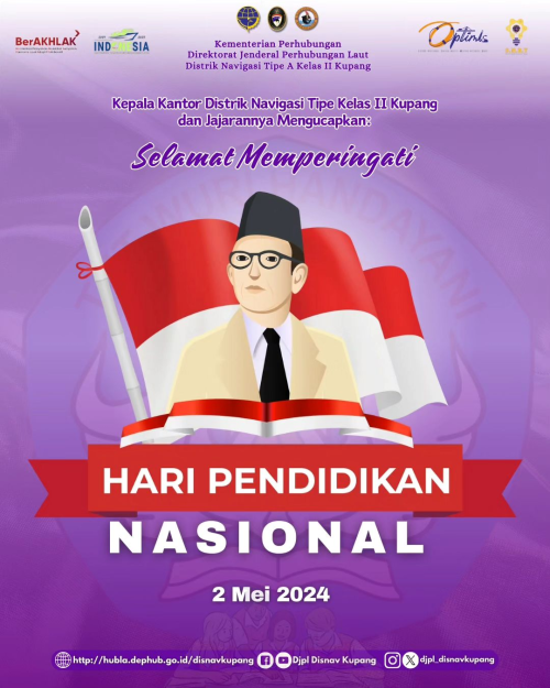 Ucapan Selamat Hari Pendidikan Nasional Tahun 2024