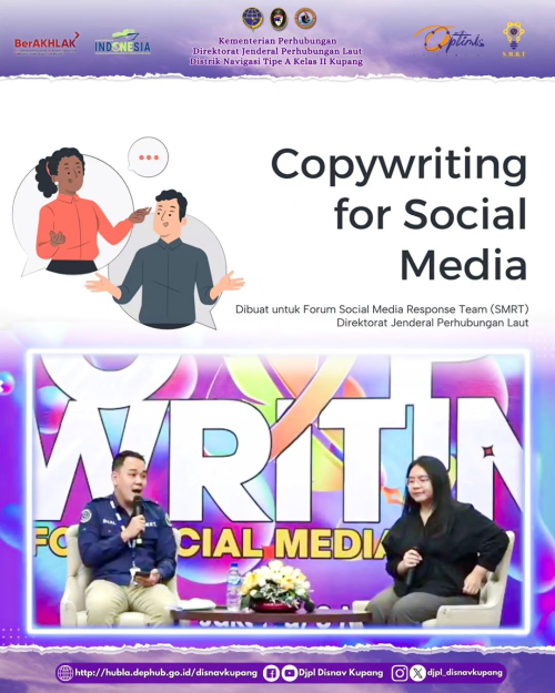 Forum SMRT yang mengangkat tema "Copywriting for Social Media"