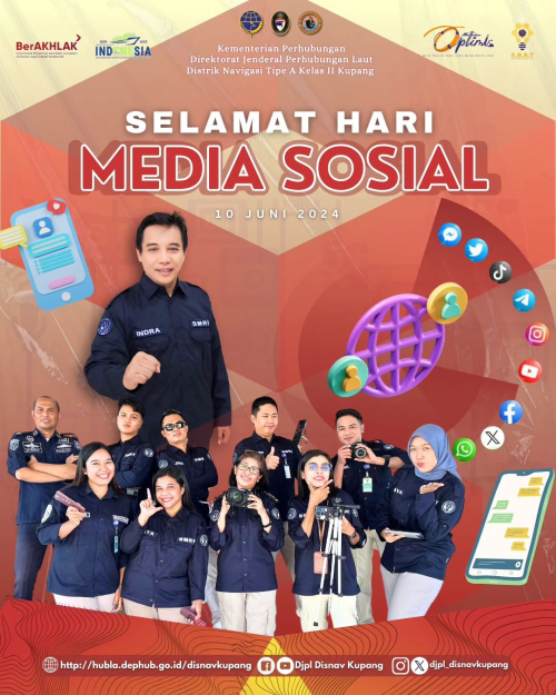 Ucapan "Selamat Hari Media Sosial" 10 Juni 2024.