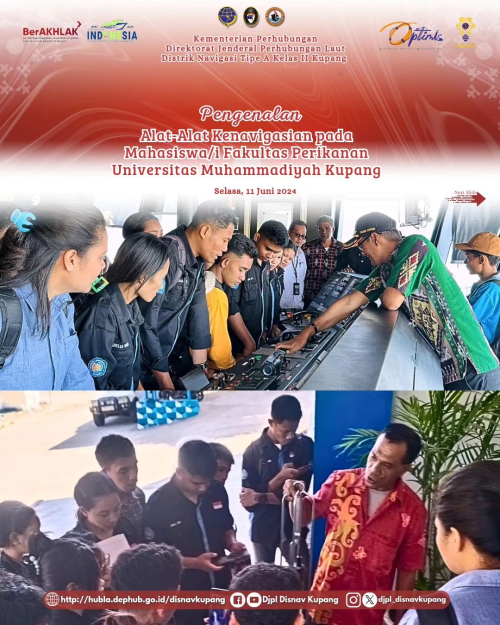 Pengenalan Alat-Alat Kenavigasian Pada Mahasiswa/i Fakultas Perikanan Universitas Muhammadyah