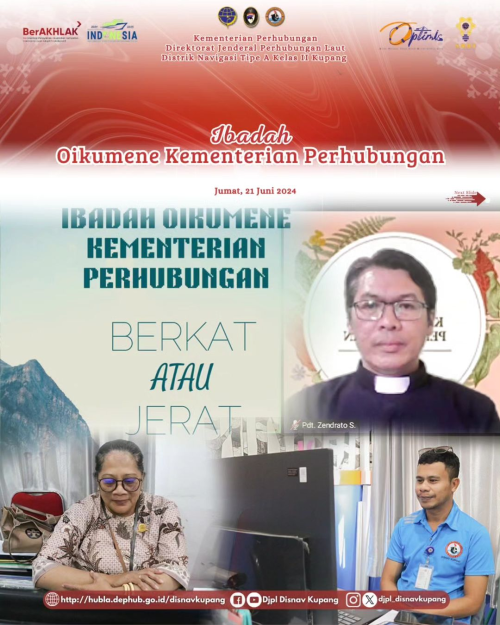 Ibadah Oikumene Kementerian Perhubungan
