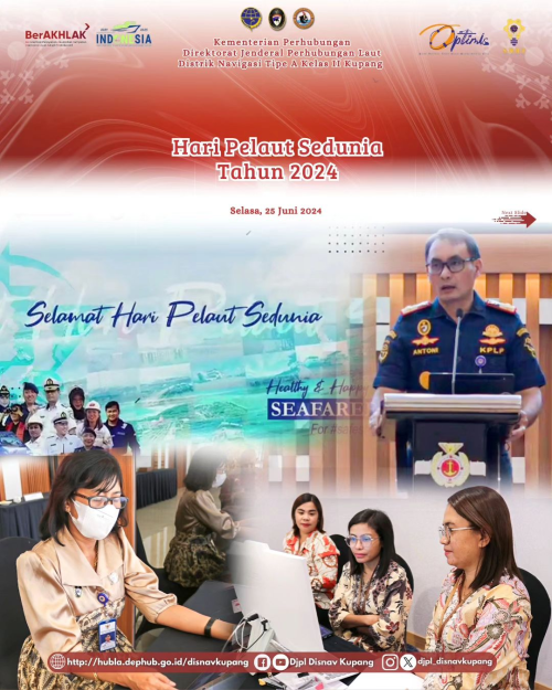 zoom kegiatan dalam rangka memperingati Hari Pelaut Sedunia Tahun 2024
