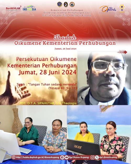 Ibadah Oikumene Kementerian Perhubungan