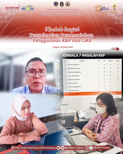 FGD Monev Pencanangan Gerakan Transaksi Non Tunai Semester I TA.2024 Lingkup Provinsi NTT
