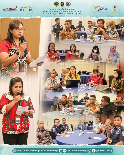 Pembukaan Persiapan Rekonsiliasi Laporan Keuangan Semester I Tingkat Wilayah Provinsi Nusa Tenggara Timur Di Lingkungan Direktorat Jenderal Perhubungan Laut