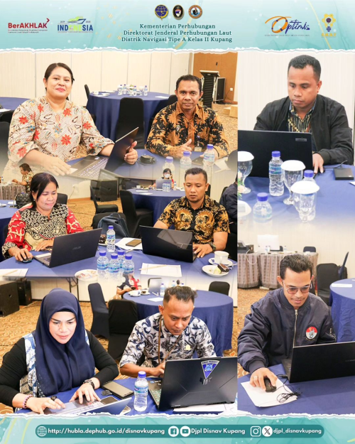 Hari Ke-2 pelaksanaan Kegiatan Persiapan Rekonsiliasi Laporan Keuangan Semester I Tingkat Wilayah Provinsi Nusa Tenggara Timur Di Lingkungan Direktorat Jenderal Perhubungan Laut