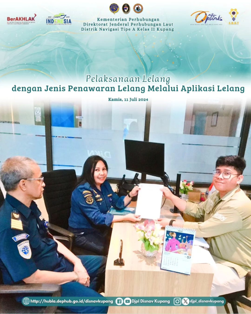Pelaksanaan Lelang dengan Jenis Penawaran Lelang Melalui Aplikasi Lelang