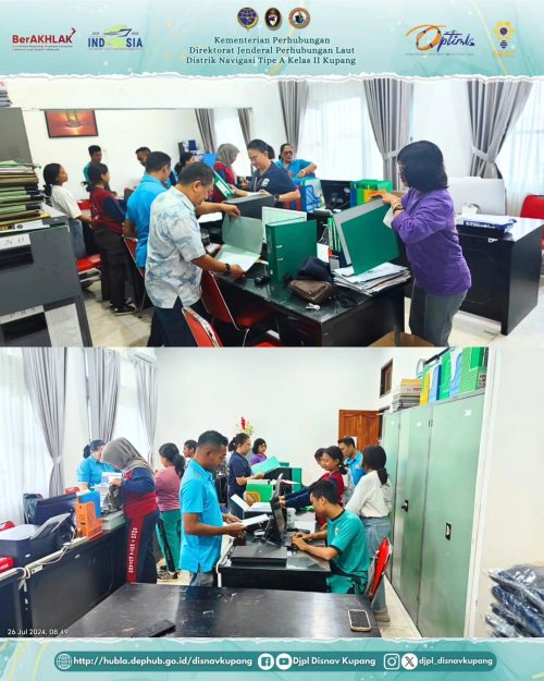 Pembenahan File Arsip dalam mendukung keperluan keamanan dan perlindungan data terkait dokumen dan kelancaran dari penyusunan tugas pegawai