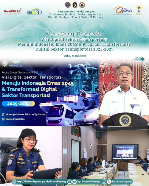Focus Group Discussion "Penyusunan Visi Digital Sektor Transportasi 2045 serta Program transformasi digital sektor transportasi 2025-2029"