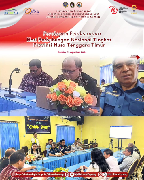 Rapat Persiapan Pelaksanaan Hari Perhubungan Nasional Tingkat Provinsi NTT
