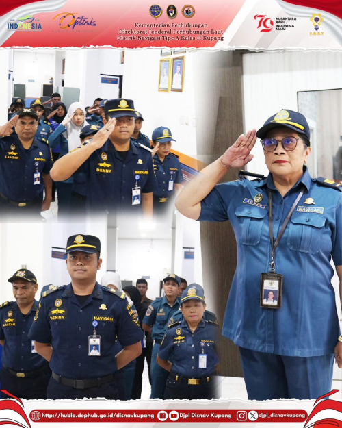 Giat Rutin Apel Pagi yang dilakukan pada masing-masing Seksi