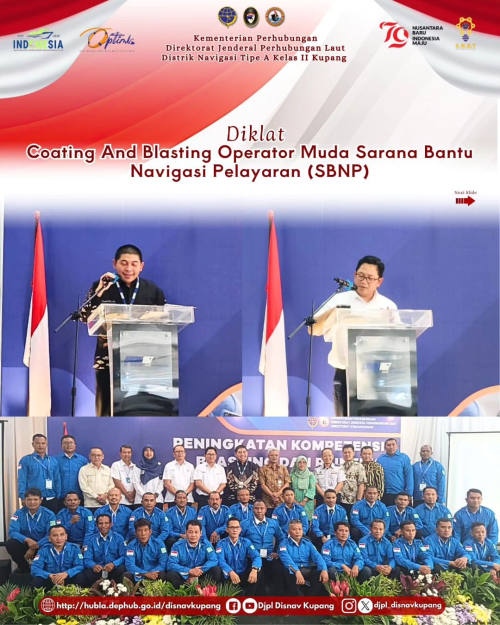 Diklat Coating And Blasting Operator Muda Sarana Bantu Navigasi Pelayaran (SBNP)