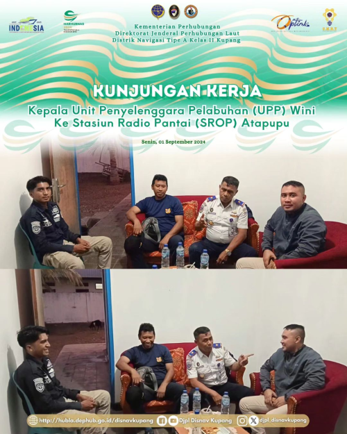 Kunjungan Kerja KUPP Wini ke SROP Wini