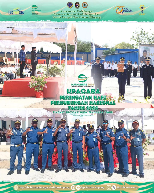 pacara Peringatan Hari Perhubungan Nasional (HARHUBNAS) Tingkat Provinsi NTT Tahun 2024