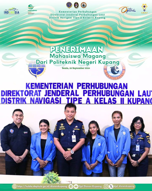 Penerimaan Mahasiswa Praktek Kerja Lapangan (PKL) dari Politeknik Negeri Kupang dengan jurusan Teknik Komputer & Jaringan (TKJ)
