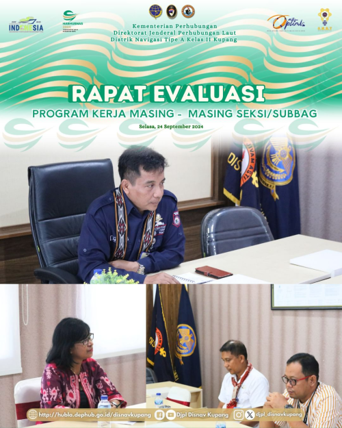 Rapat Evaluasi Program Kerja Masing-masing Seksi/subbag